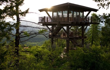 Timber Frame Lookout Tower